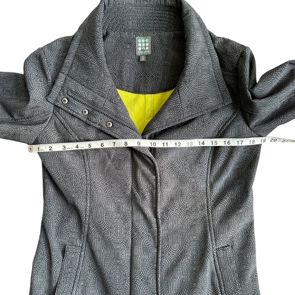 Title Nine Womens Grey Water Resistant Gray Mid Length Winter Jacket Size S - Picture 9 of 13